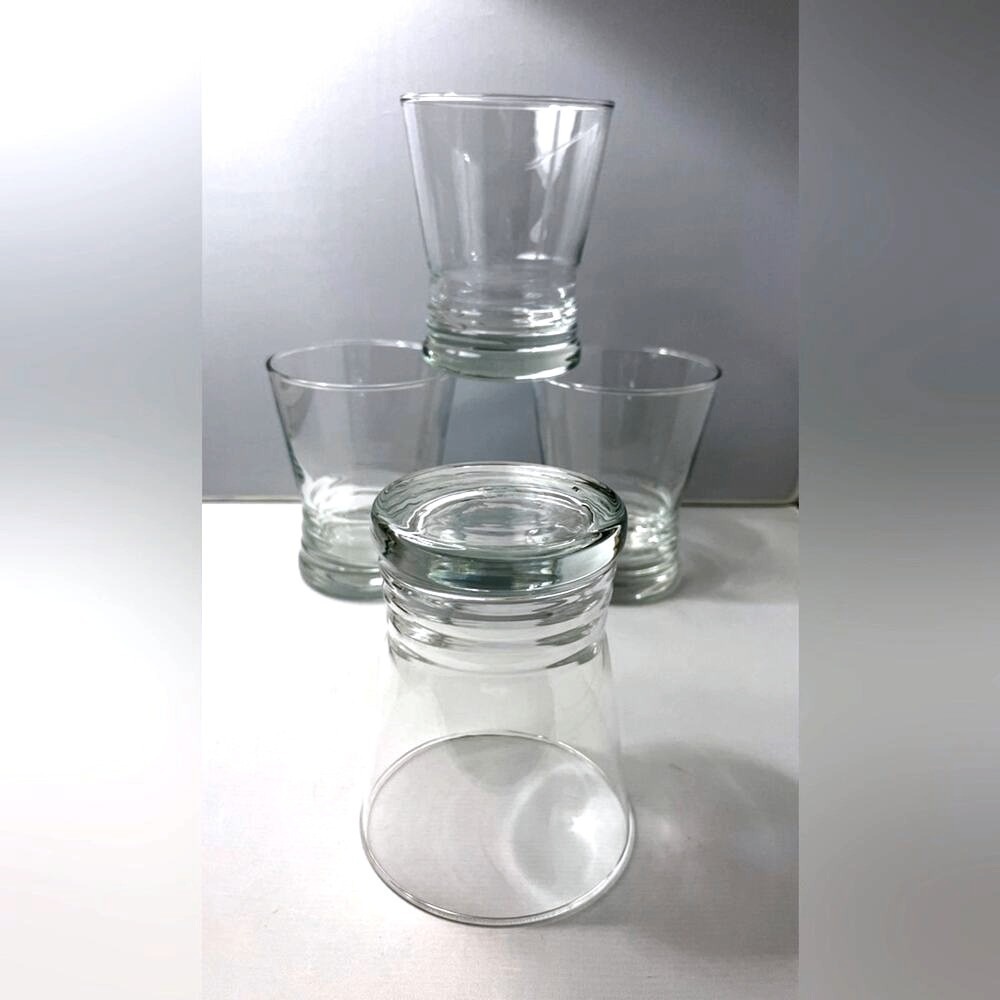 Old Fashioned Rocks Glasses Set of 4 Cocktail Barware